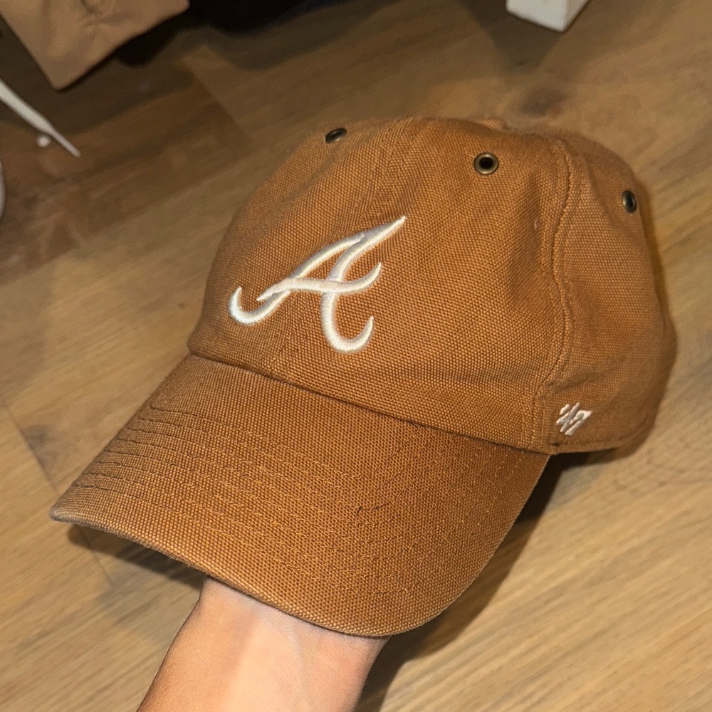 Carhartt Tan Cap with Black Interior